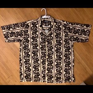 FUBU Dragon Button Down